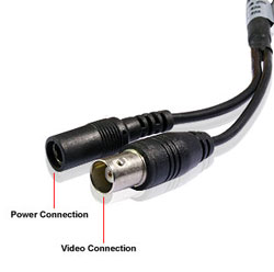 Security Camera Cable Connection