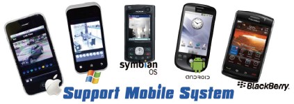 DVR Supports Mobile Phones