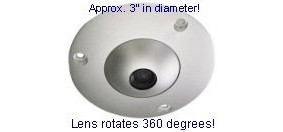 Recessed Dome Camera, HawkEye Dome