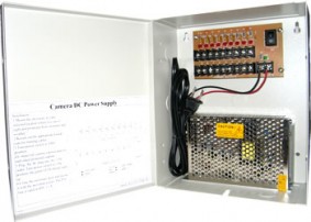 Security Camera Power Supply Box 12V DC