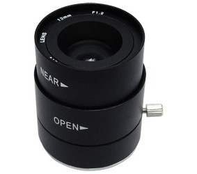 12mm Fixed Iris CS Mount Lens