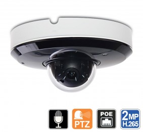 Outdoor Mini PTZ Camera, 3X Zoom, Mic, Night Vision