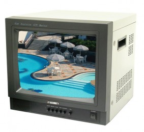14" Color Monitor with Audio Input and Speaker