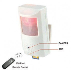 Hidden Motion Detector Camera with DVR