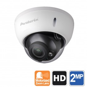 1080P Dome Camera, Dual Voltage 12VDC 24VAC, Outdoor