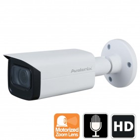 1080P Outdoor Bullet Camera with Motorized Zoom Lens