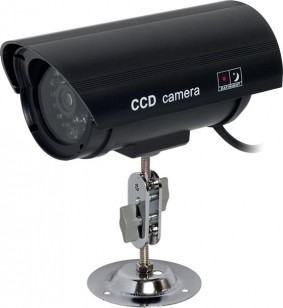 Outdoor Dummy Camera with LED