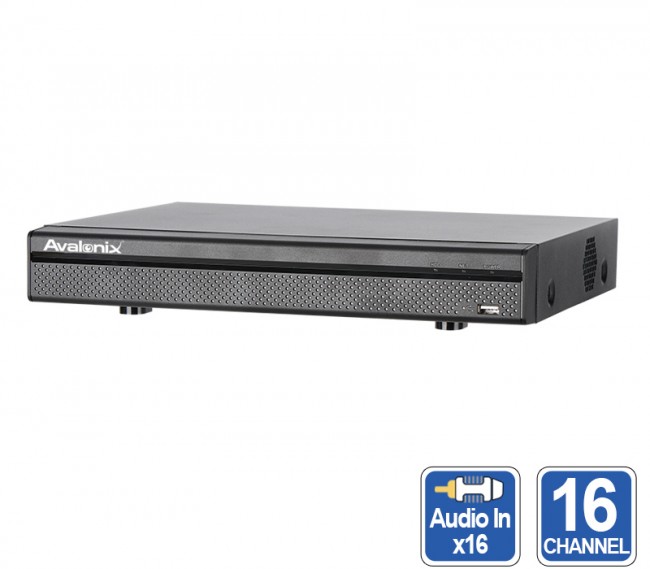 16 channel dvr with 16 sale audio inputs