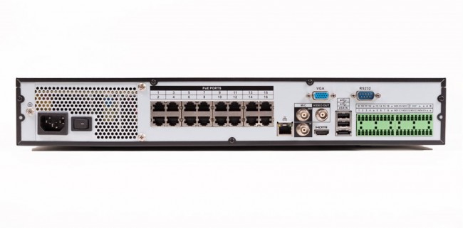 16 Channel NVR with Built in POE