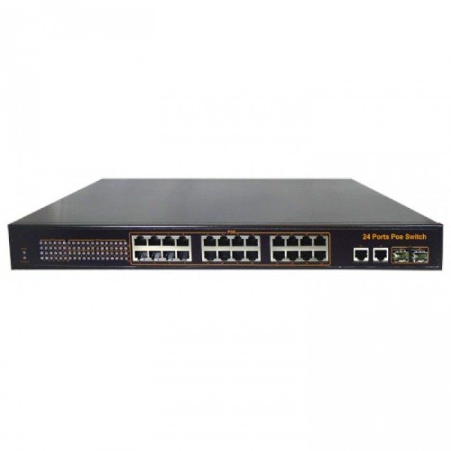 Poe switch outlet cctv camera