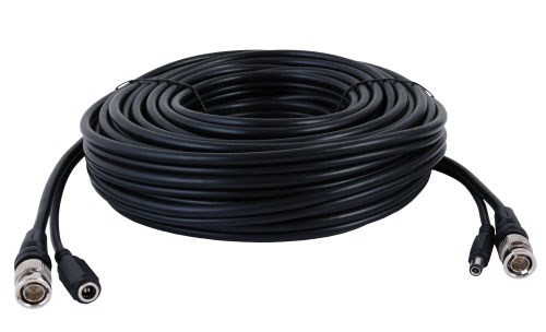 100ft Siamese Video/Power Cable - Black
