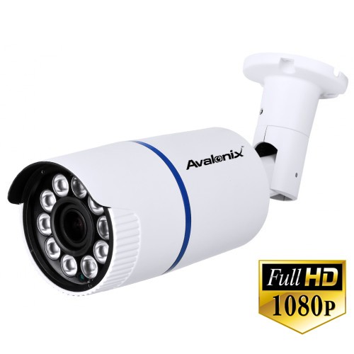 HD Outdoor Night Vision Parking Lot CCTV Security Bullet Camera 2.8-12 Zoom Lens 