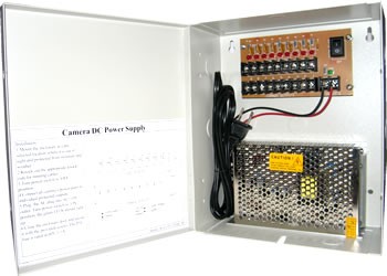 Security Camera Power Distribution Box 12V