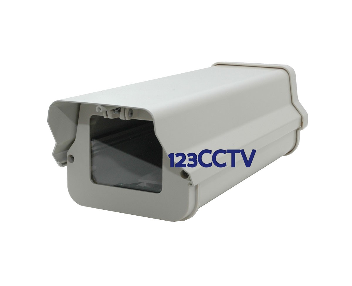 Bracket Outdoor Housing with Heater Blower for CCTV Fixed Box Security Camera