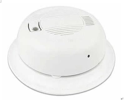 Hidden camera with microphone clearance