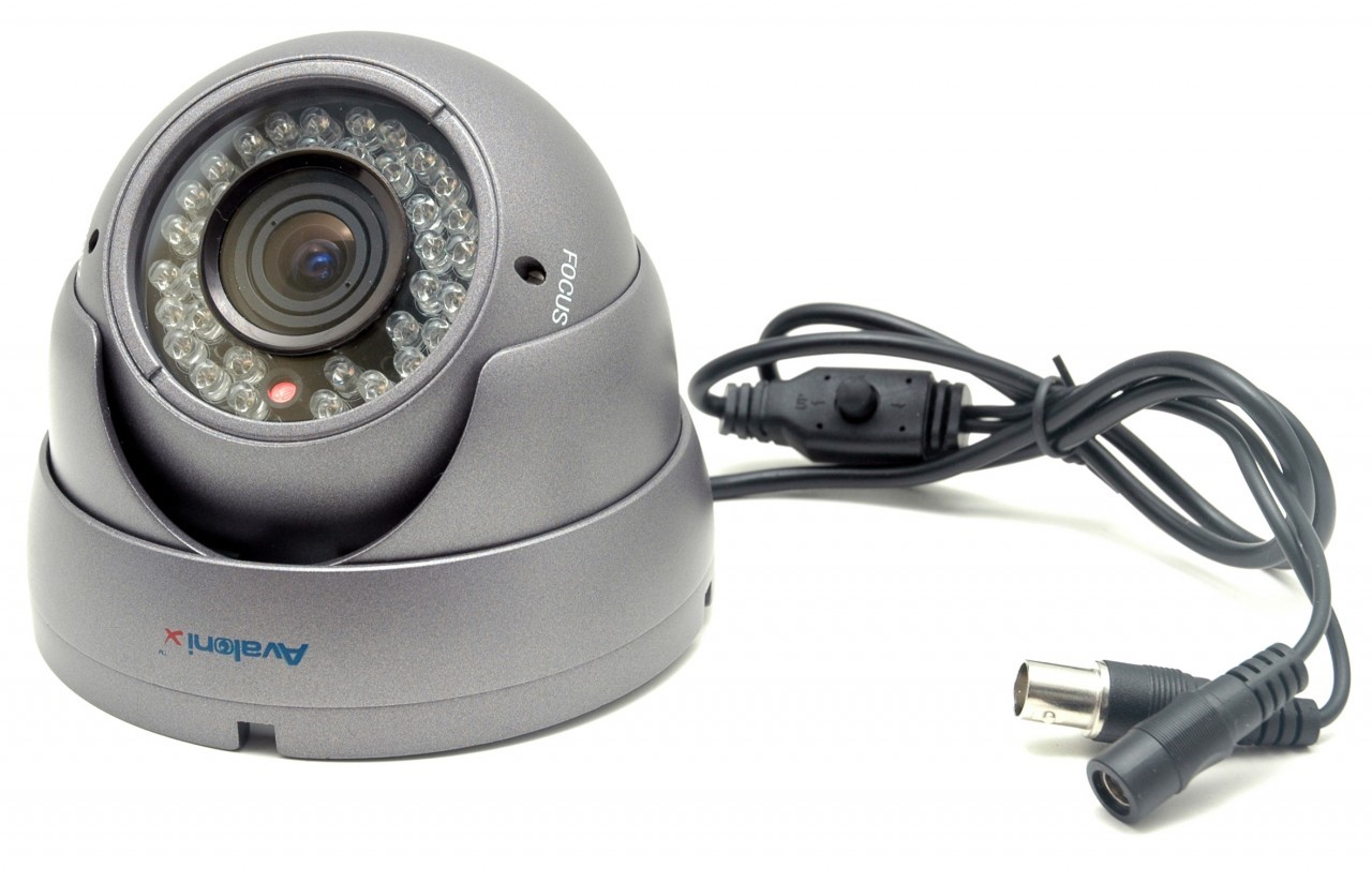 4 CCTV Vandal-Proof Dome Color 650TVL CCD Night Vision Camera Wide Angle 