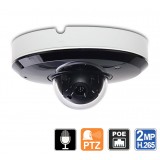 Outdoor Mini PTZ Camera, 3X Zoom, Mic, Night Vision