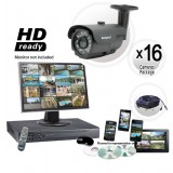 16 Camera CCTV System 800TVL