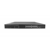16 Channel POE switch with uplink