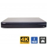 4K 16 Channel NVR with PoE