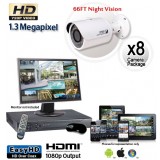 8 Cam HD Security Camera System