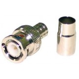 BNC crimp connector for coax RG59 cable