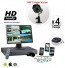 4 Security Camera System