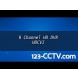 8 Channel HD-CVI DVR by 123CCTV