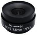 2.5mm Fixed Iris CS Mount Lens