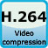 h.264 video compression