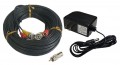 Camera Pack - 25ft All-in-one Video/Power Cable and Power Supply for Cameras without Infrared
