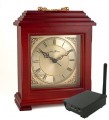 Covert Digital Wireless Mantle Clock with RCA Receiver